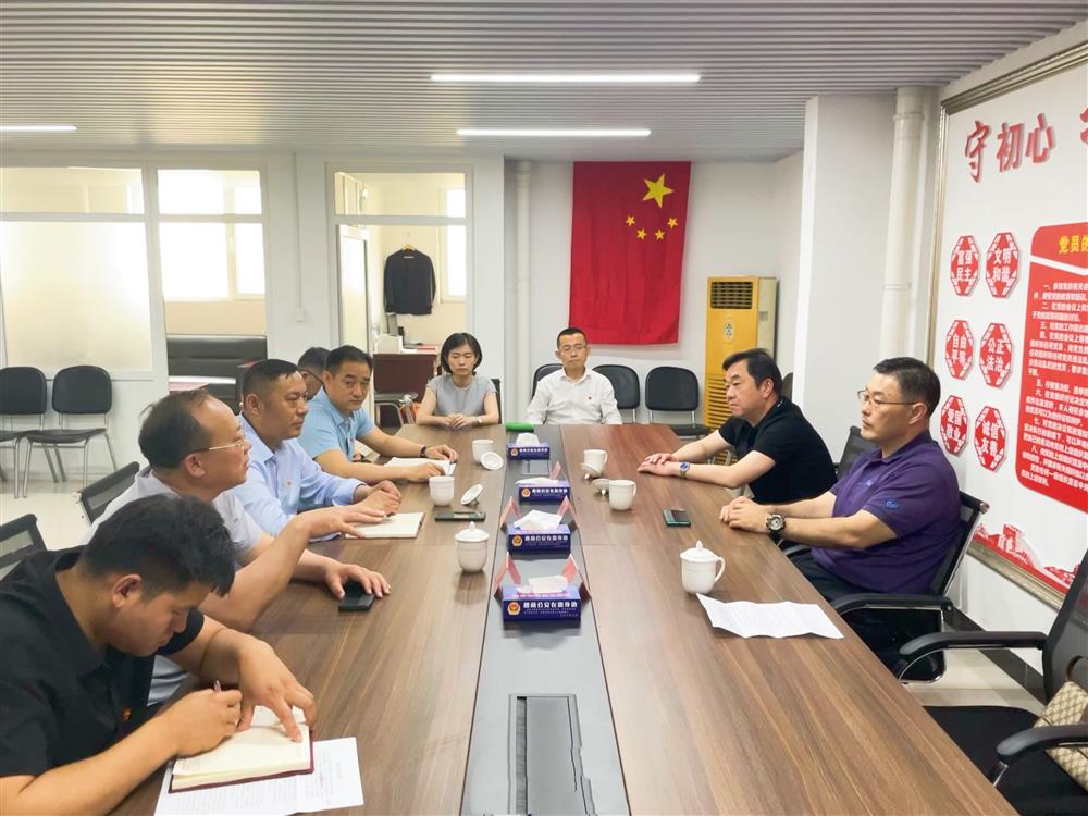 學(xué)黨史，辦實事 濟南產(chǎn)發(fā)集團到楚莊村黨支部走訪調(diào)研